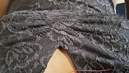 Натуральные большие сиськи грудастой мачехи-милфы