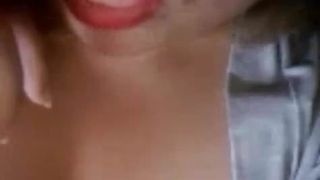 girl shows boobs
