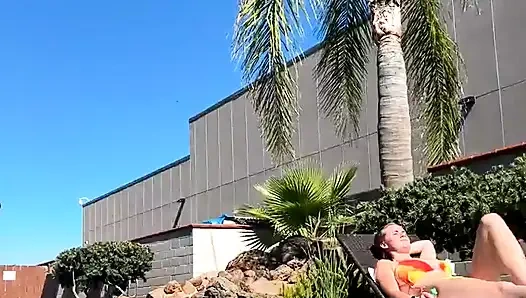 Stream begann bräunen