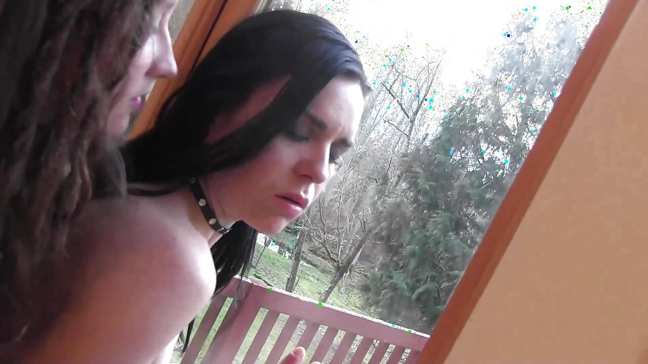 Lesbian slave punished with sexy sex toys