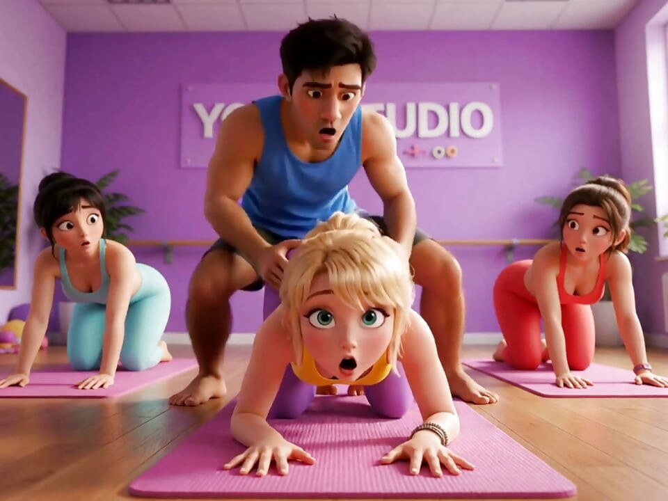 A Fitness Class That Became Popular Among Women, Where the Instructor Gives Full Attention (ai-generated)