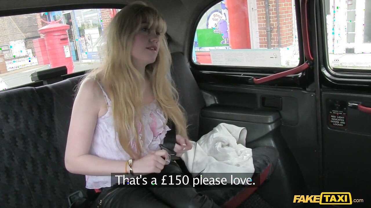Fake Taxi - Naughty Blonde Stevie Nixxx Can't Pay Her Taxi Fare & Rubs Her Pussy Before a Big Blowjob POV