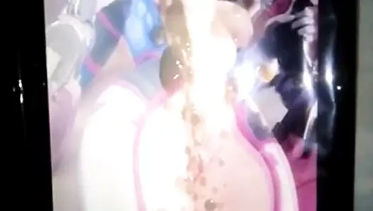 D.Va Cum Tribute (Overwatch)