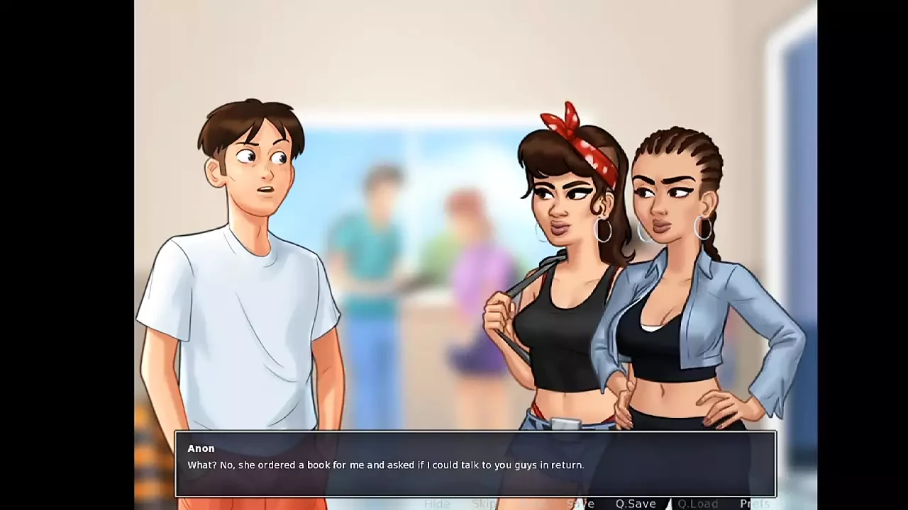 Summertime saga parte 8 - stavano facendo sesso in pubblico