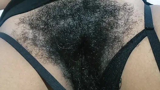 Herumgereicht, partner, heiße MILf behaarte muschi beim teilen von sex
