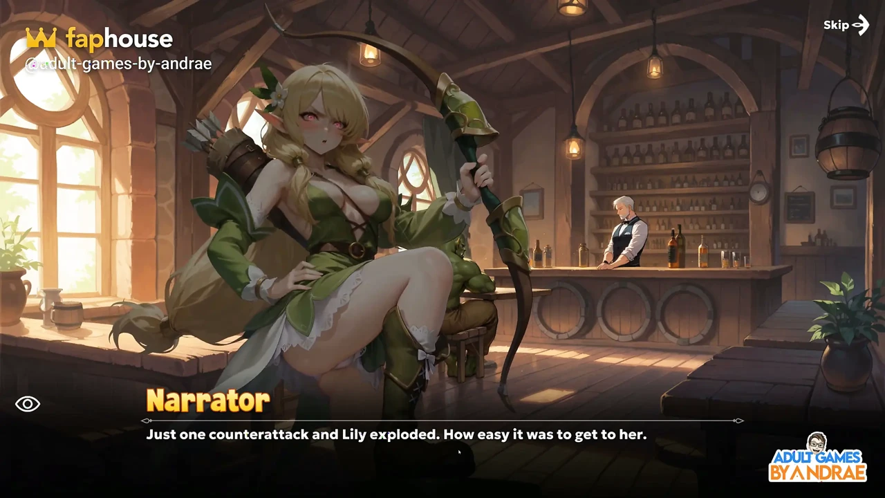 Isekai Waifu Overlord Gameplay Part 12 - Unlocked Ruby and Lily&rsquo;s H-scene Tavern Sex