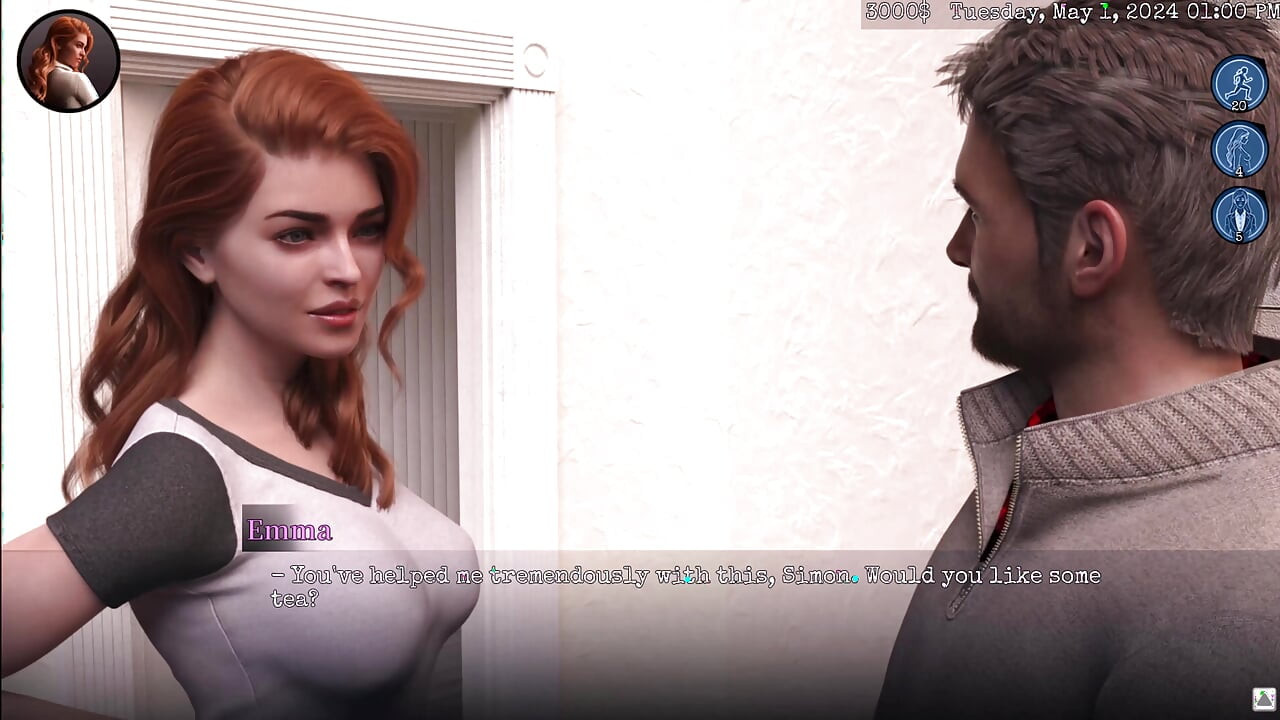 Ahlakın sınırları 1 Justin Tyler içeri girerken yarağını Emma taytlarının arasına sürttü