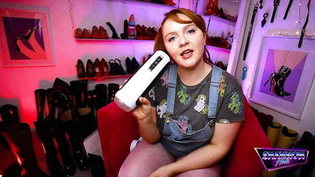Full AUTO BOYTOY Review, BIG shock 'Rotating Thrusting Handsfree MASTURBATOR' - Shannon Heels