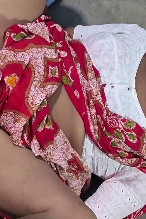 Stepdaughter-in-law and Stepfather-in-law Outdoor Highway Roadside Forest Sex, Return From Stepmother Home