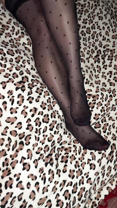 She boasted of a new pedicure