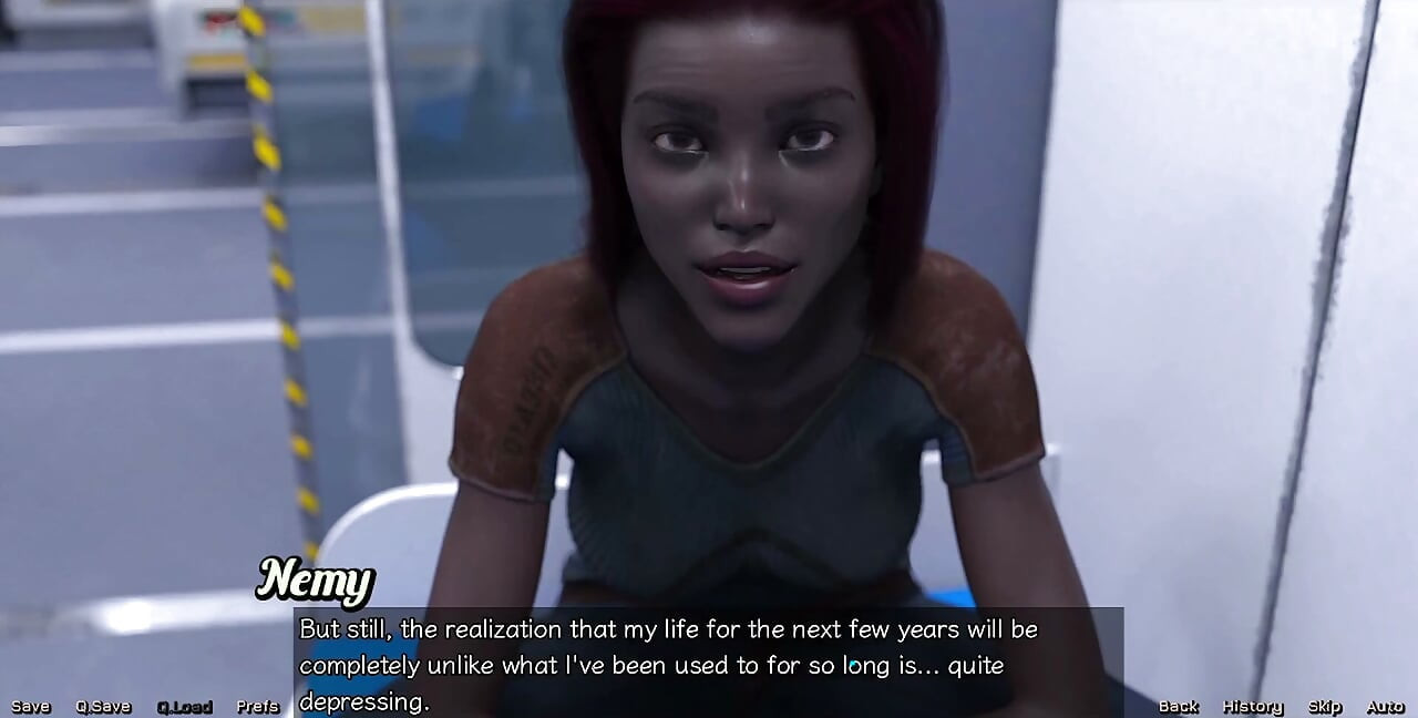 Stranded in Space - Meeting the New Black MILF