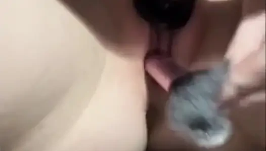 Masturbation mit doppelter penetration teil 2