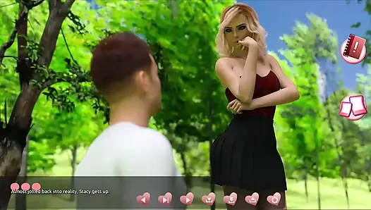 Helping the hotties #3 - Johannes took a sneak peak to see what the girl in the cabin is up to.