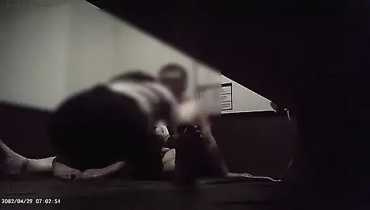 Sex at an internet café