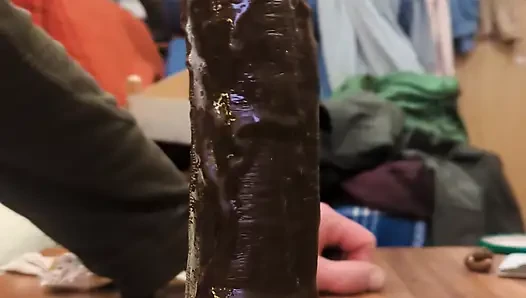 Erken dildo gırtlağına kadar alma videomdan biri