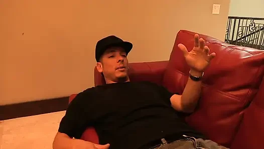 Cute young slut gets fucked by a too big cock
