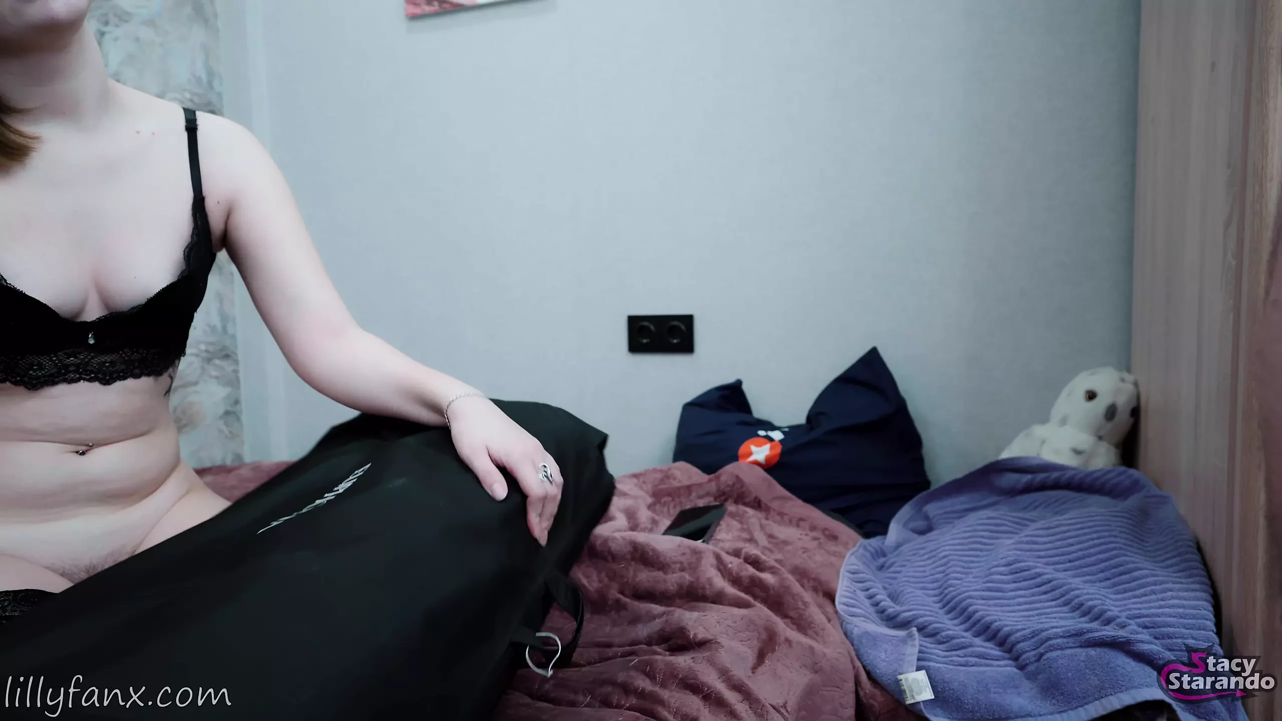 Wanted to Be the Boss, Ended Up as His Submissive Slut - Now She's Gagging Cum!