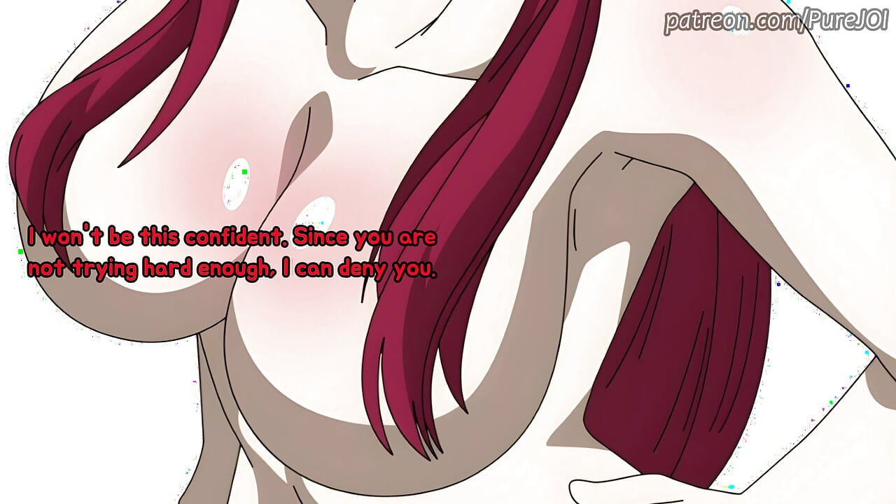 Get Erza Scarlet's paizuri as a reward for being her obedient boy (JOI)