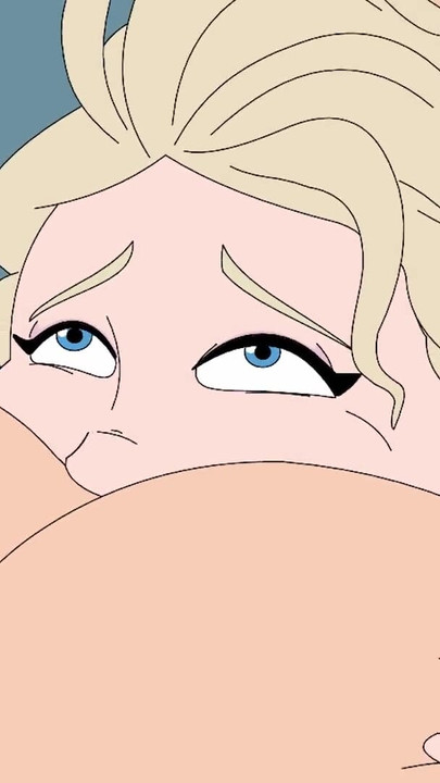 Emotional moment from "Disney Elsa Ass Eating Gothel Femdom"