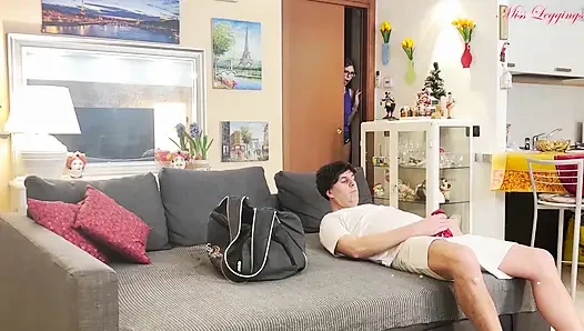 Stepmom Give Lesson to Stepson After Catching Him Rummaging Through Her Pole Dancing Bag