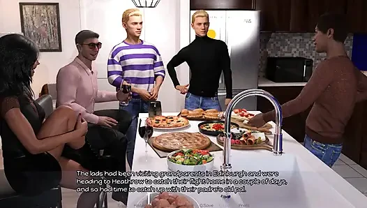 The Three Panels: Couple Party Turns Out in All Out Orgy - Episode 18