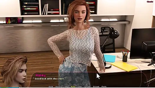 История Haley No 14 - Адриана и Хейли имели сексуальный момент у бассейна... Йоханнес трахнул Адриану.