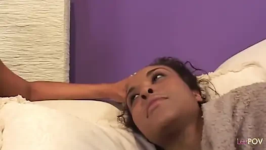 Sweet Brown Girl Is Feeling Down and Needs Some Lesbian Love to Feel Better