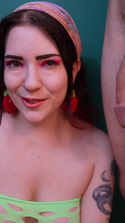 Handjob for Cuck Loser