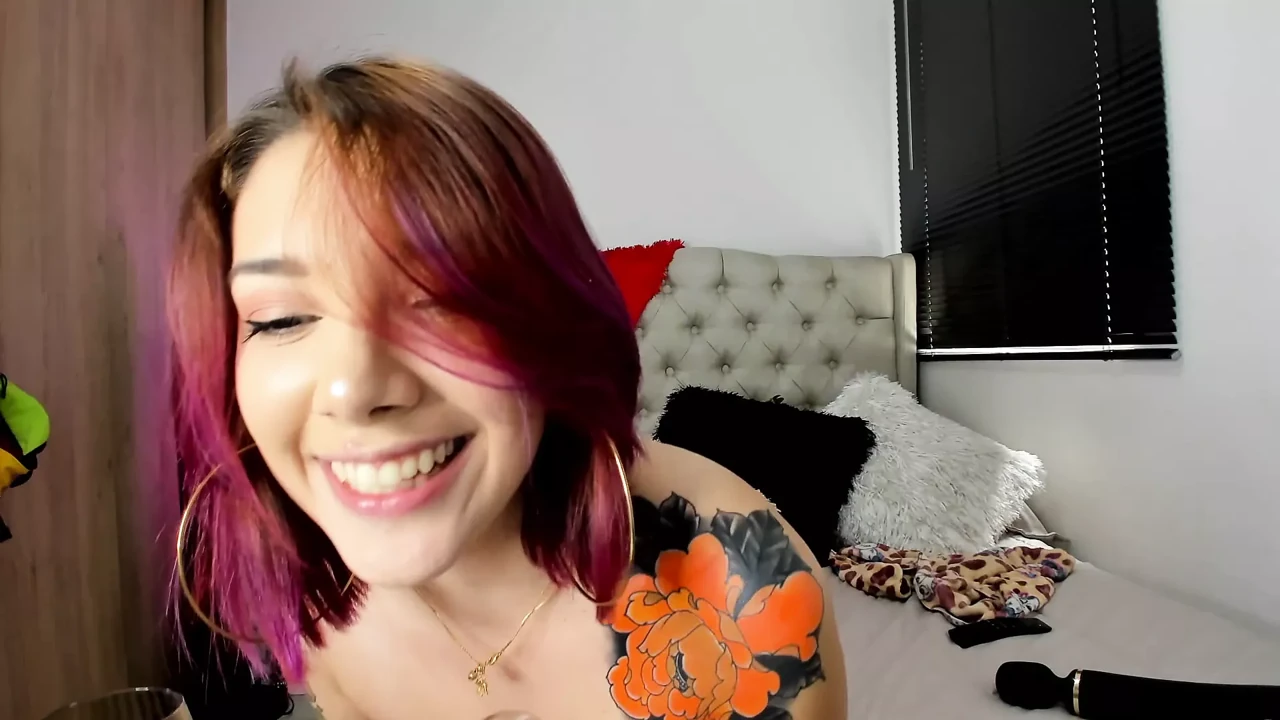 Naughty redhead Otaku is in uncontrollable slut mode
