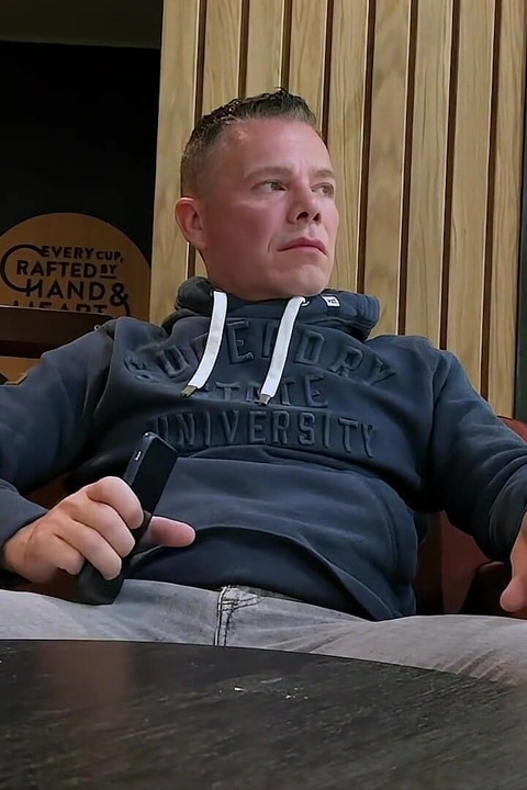 Dared to Jerk off in Busy Coffee Shop - Intense Public Cum