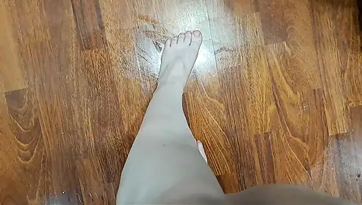 Riding on a Chair on a Soap-soaked Floor