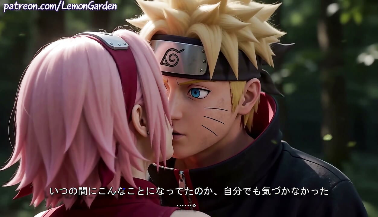 Pink-Haired Kunoichi got the sex of her dreams in Konoha's Forbidden Forest 3d Hentai Naruto x Sakura