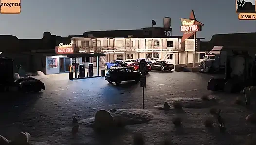 Motel oyunu (ntr route) ateşli evli kadın bir adamla sikişmeyi hayal ediyor