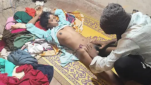 Desi village girl fucked by city boy takes advantage of summer weather in room