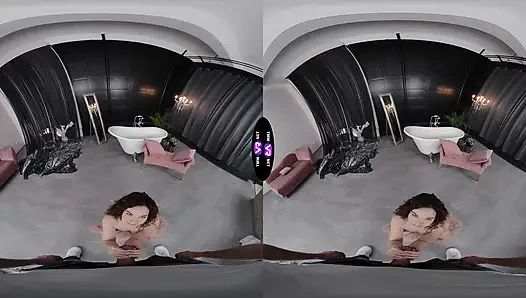 Horny Simona Purr Turns Bathroom Queue Argument Into Passionate Sex Game - TeenMegaWorld