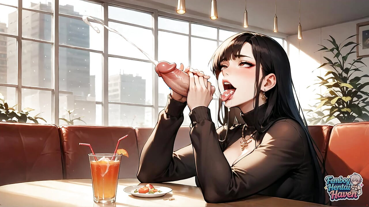 Een ongelooflijke porno van een travestiet neukslet die in een dessertkom spuit tijdens een collegekamerles!