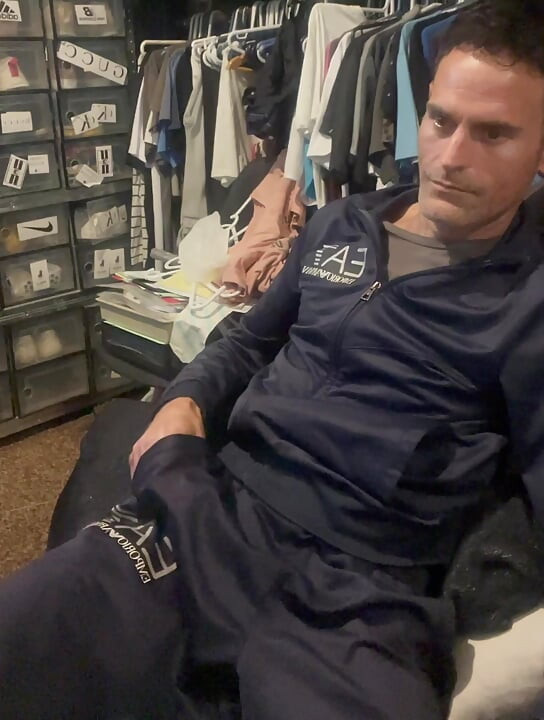 Mike masturbating again