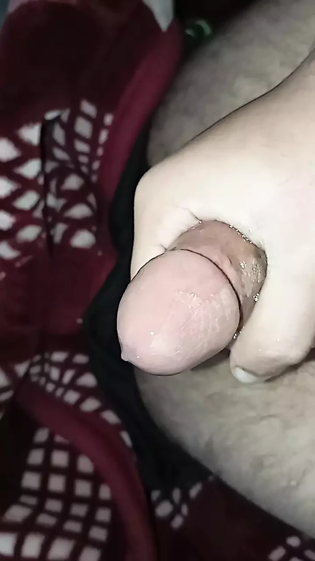 Desi boy discharged his dick in his room alone.