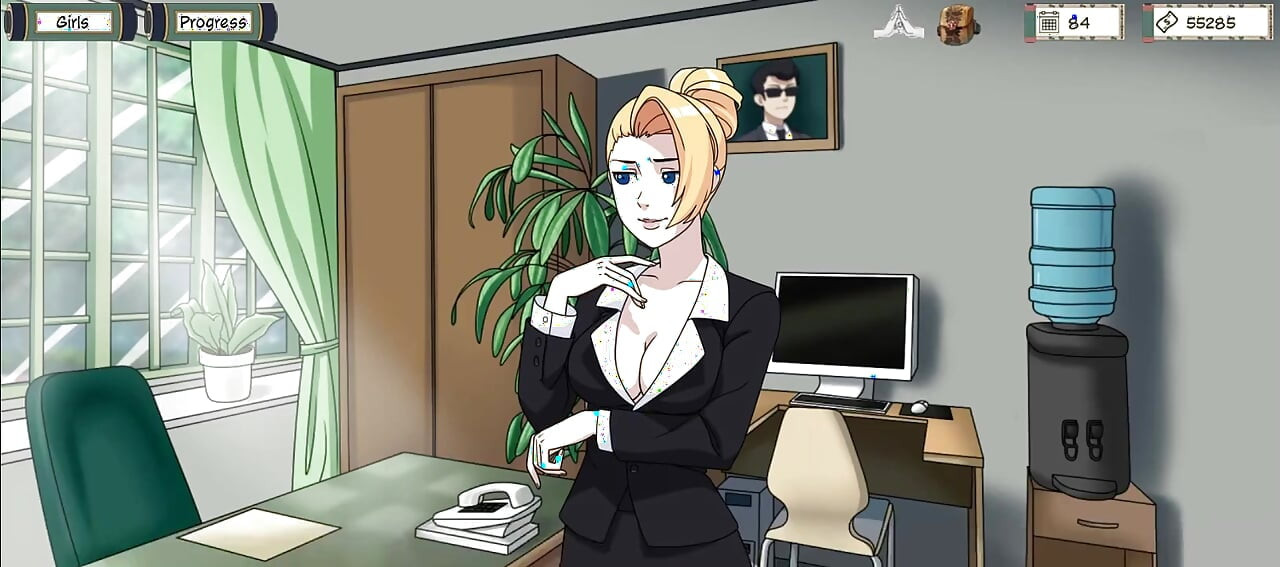 Kunoichi tränare - Naruto Trainer v0.21.1 Del 119 Sexig blond sekreteraresstrumpa av Loveskysan69
