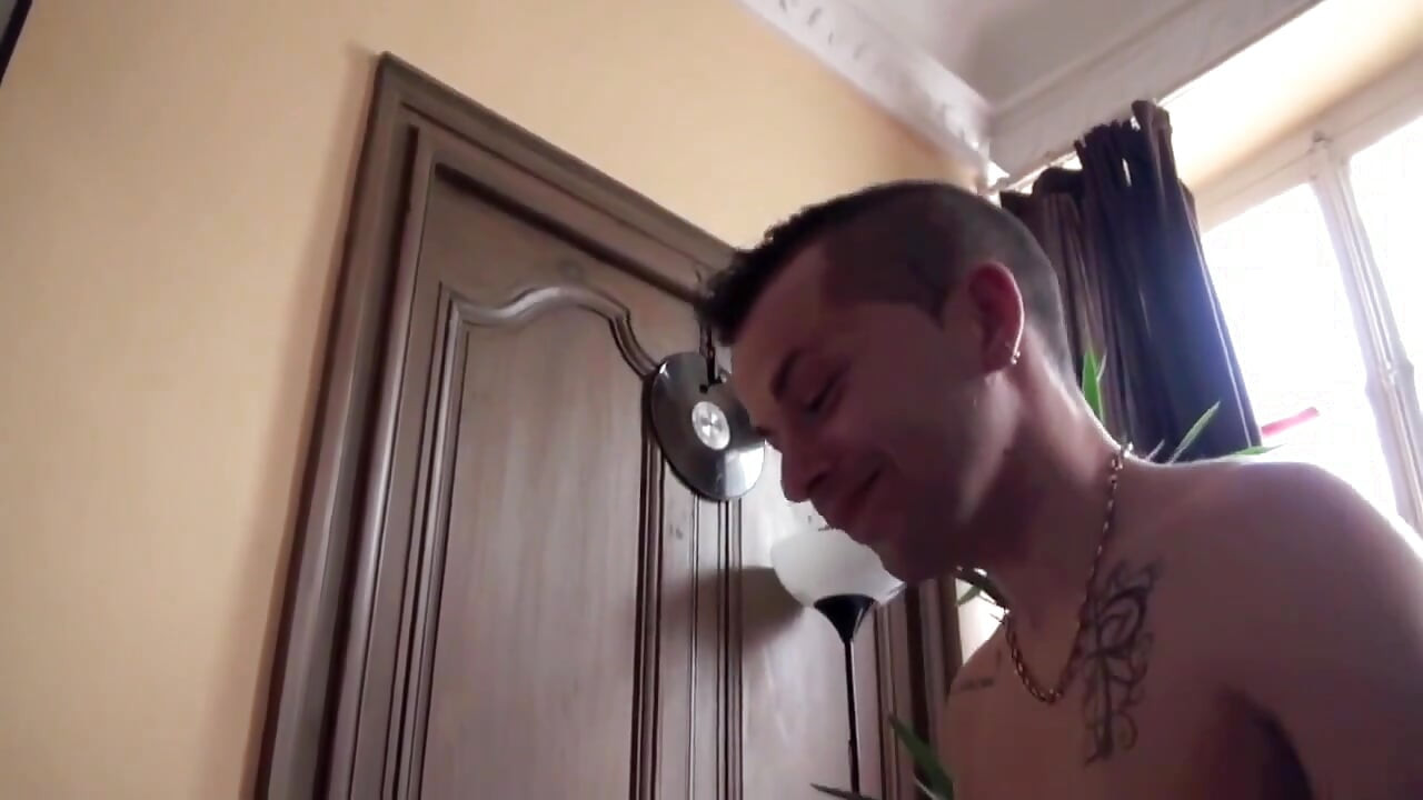 Youg latino fucked by the top blond fucker