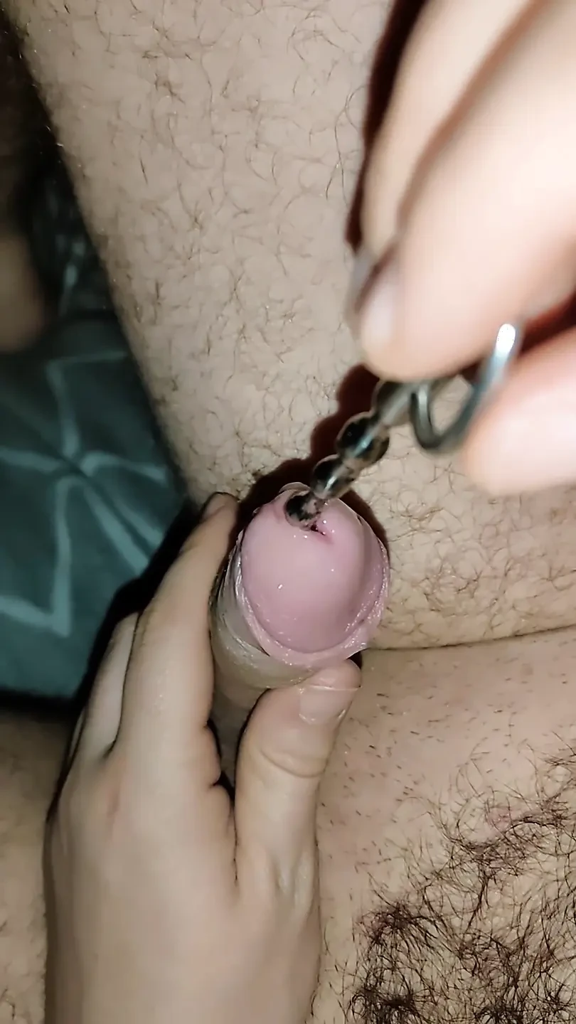 A Large Dilator in My Stepbrother's Cock