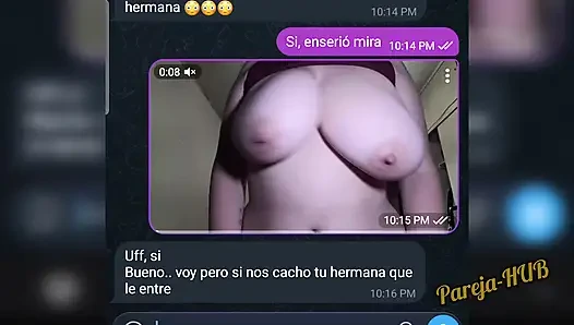 HUGE TITS has "Casa Sola" and sends me msj to fuck it