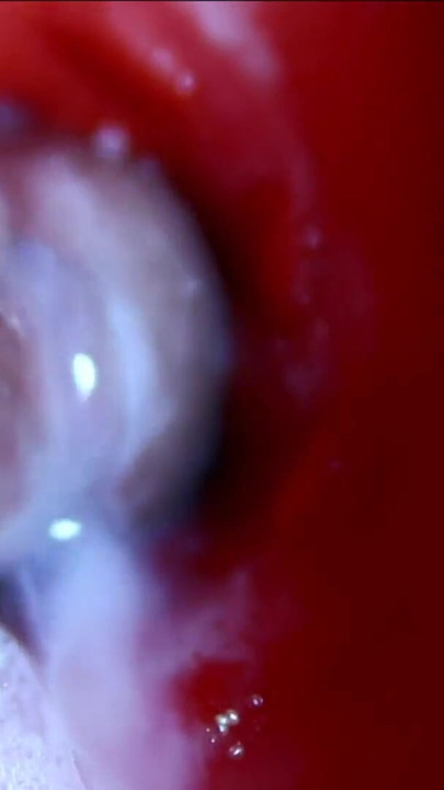 Very close huge streams of sperm in a sweet hole ASMR wet squelches | Clip 2