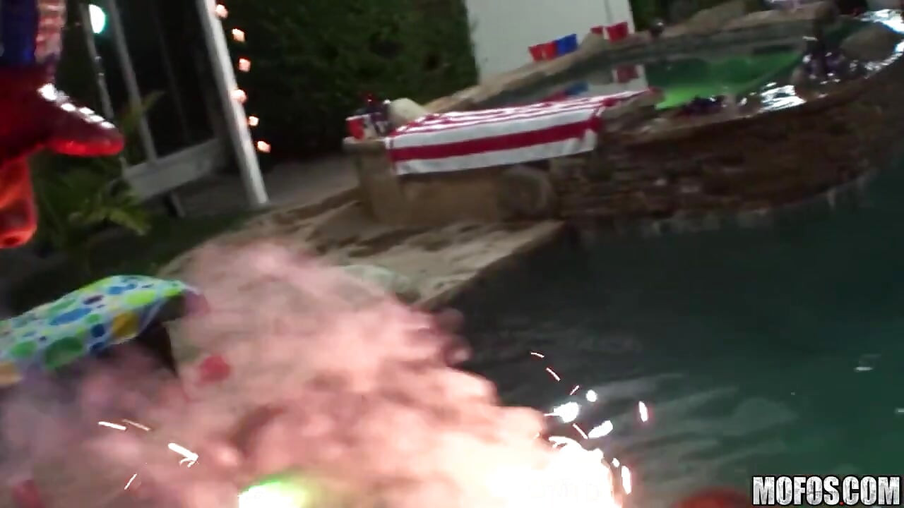 Mofos - Four on the Fourth, Grils Go Wild on Break