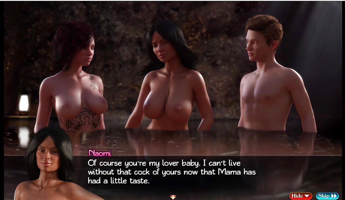 Treasure of Nadia - 22 - jogabilidade - rpg - 3 alguns no rio com 2 milf