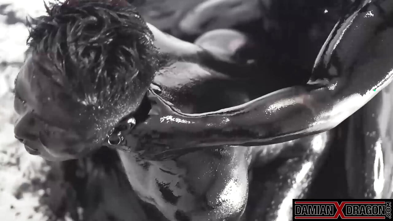 Goo Covered Damian Dragon Splits Over Yoshi Kawasakis Gaped Asshole