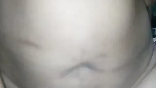 Mature horny Asian giving blow job