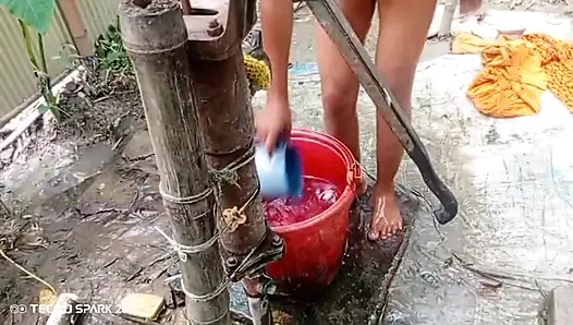 Leerer hausspaß: Duschzeit mit meiner schÃ¶nen