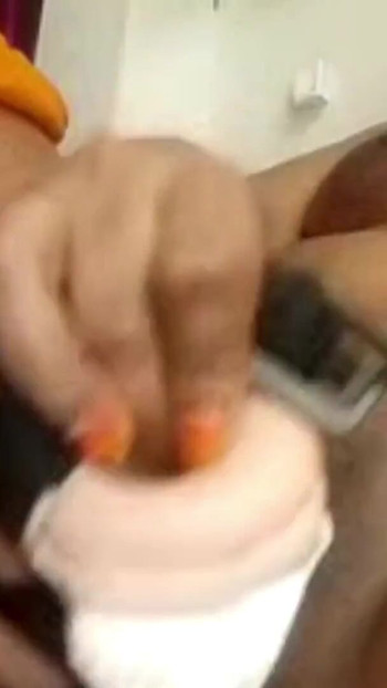 Memorable moment from "Bhabhi and Devar have romantic sex on the phone."