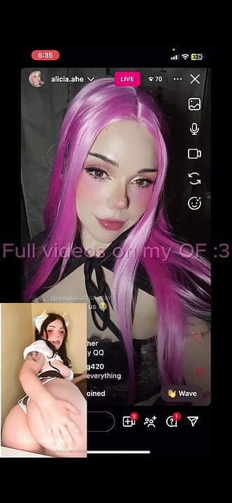 Moc z Piły Łańcuchowej wypełnia jej ciasną dziurę ogromnym dildem, aby cię uwodzić - Alicia Ahegao